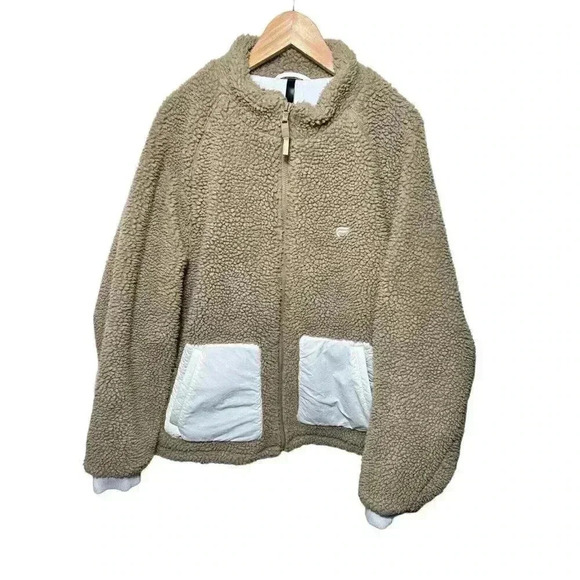 Fabletics The Apres jacket Full Zip Jacket Beige Mens Size XXL - Picture 6 of 15